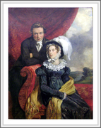 Павел Александрович Межаков с женой